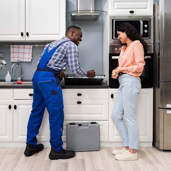 what kind of warranty do you offer on your cooktop repair services in Edmundson Acres CA